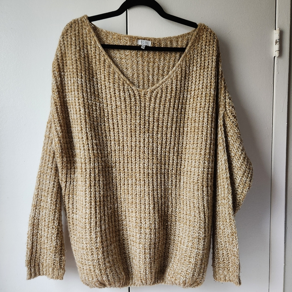 Off the shoulder sweater